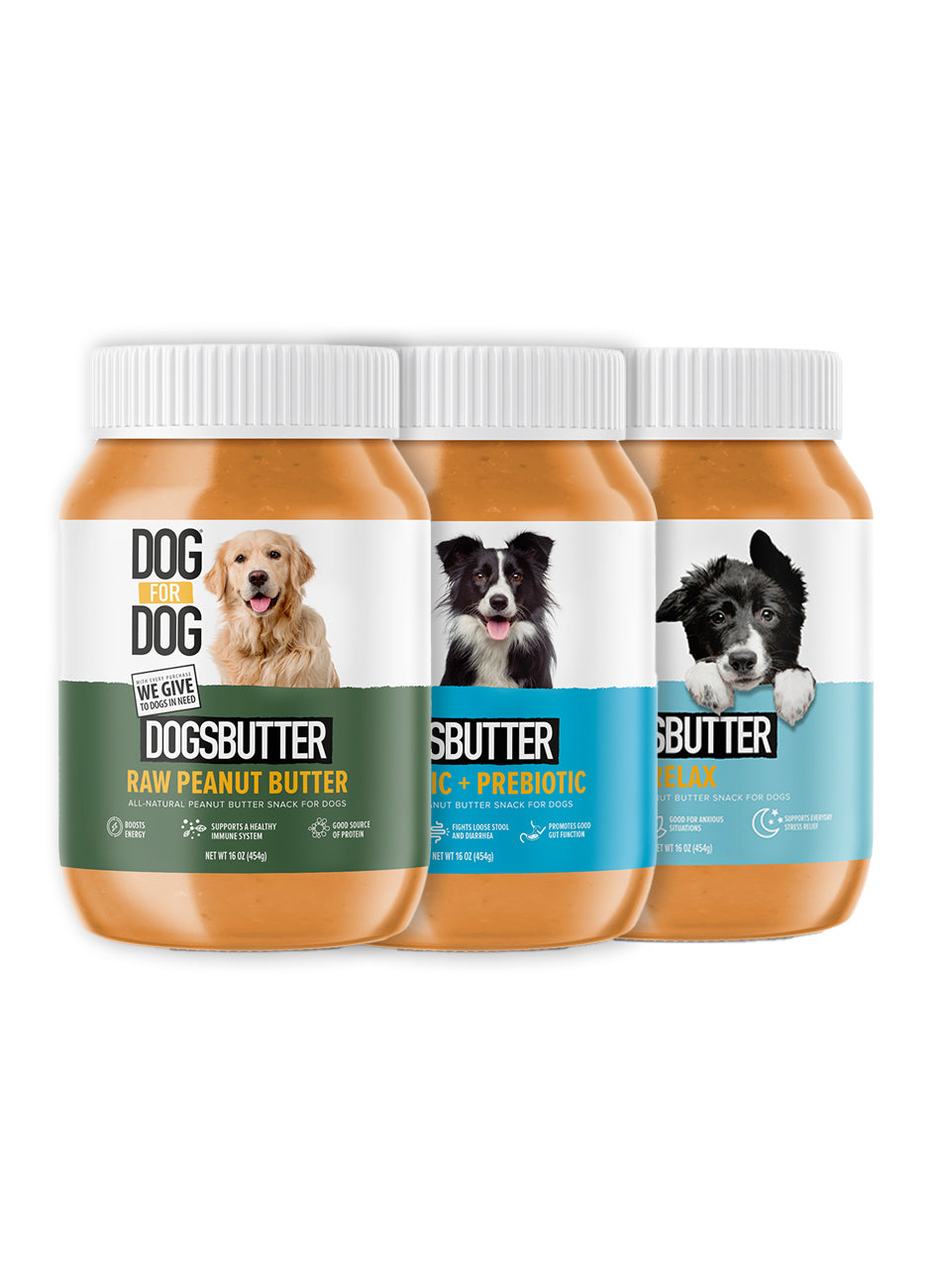 All-Natural Raw DogsButter 10oz + Lick Mat Bundle